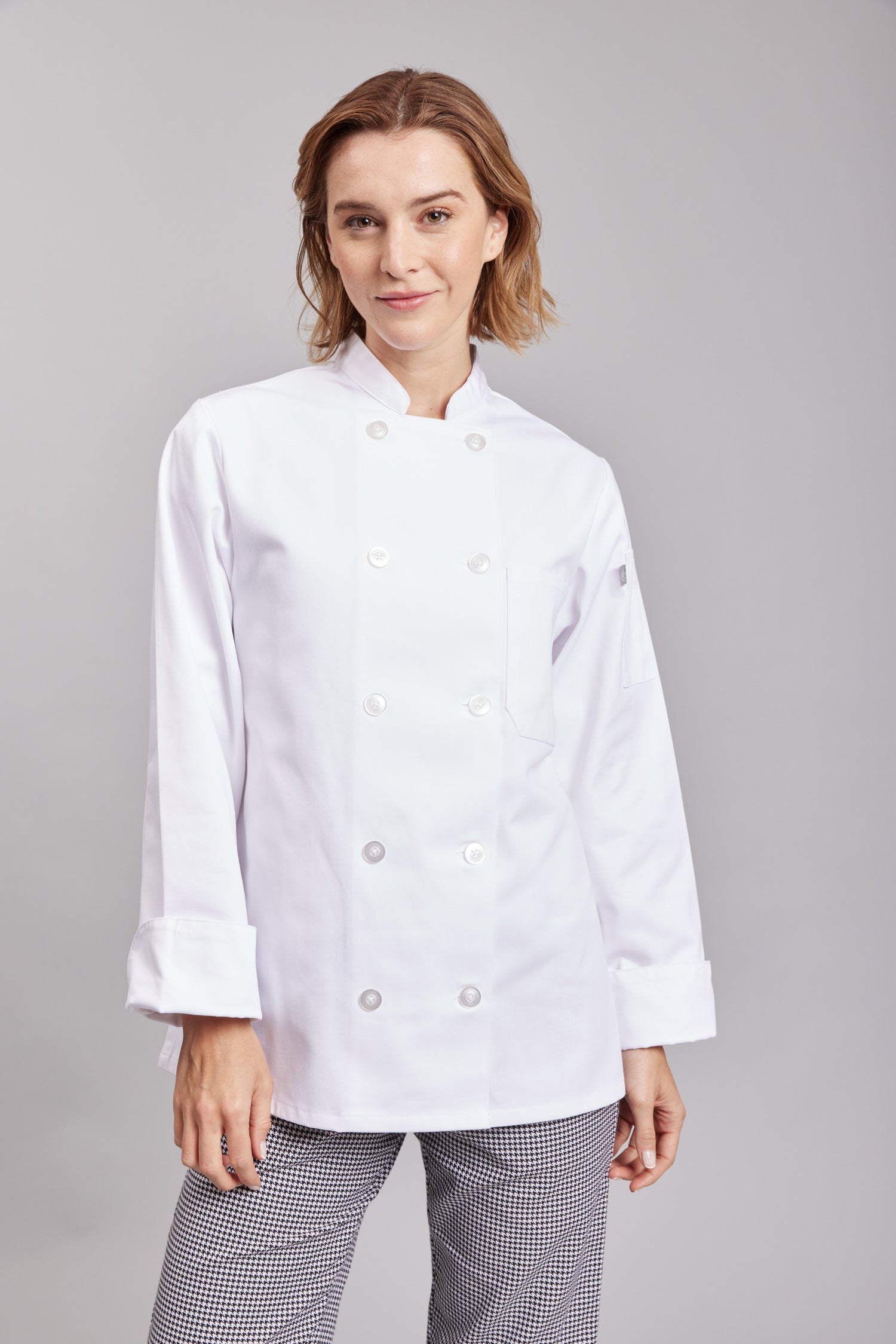 Chaqueta Prime Chef Mujer Boston Blanca