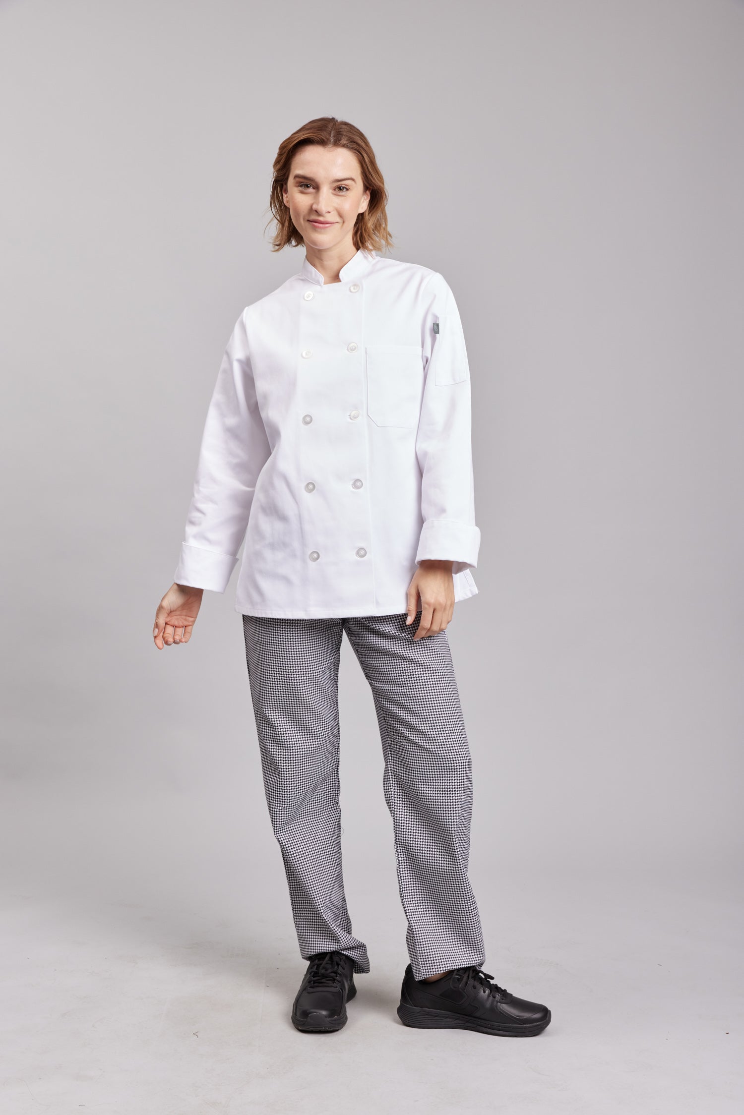 Chaqueta Prime Chef Mujer Boston Blanca