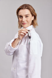 Chaqueta Prime Chef Mujer Boston Blanca