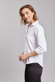 Blusa Light M/L Blanca Mujer