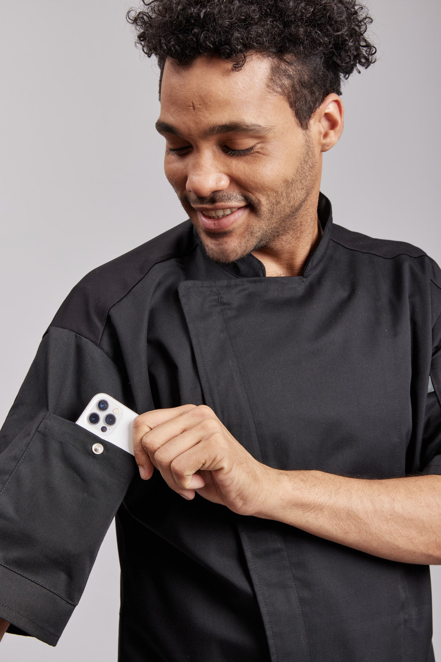 Chaqueta Prime Chef Unisex Tampa Negra