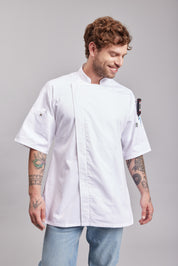 Chaqueta Prime Chef Unisex Tampa Blanca