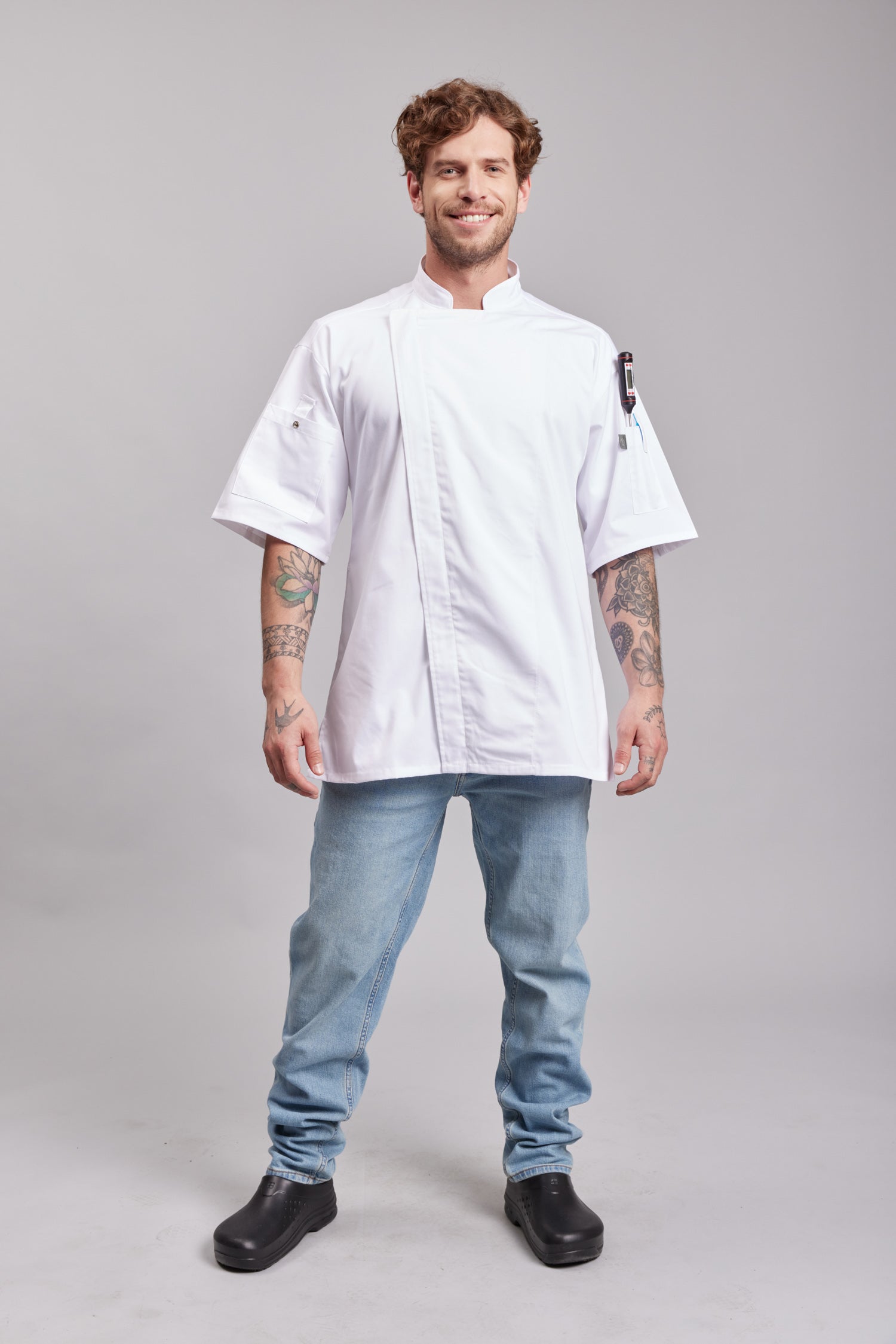 Chaqueta Prime Chef Unisex Tampa Blanca