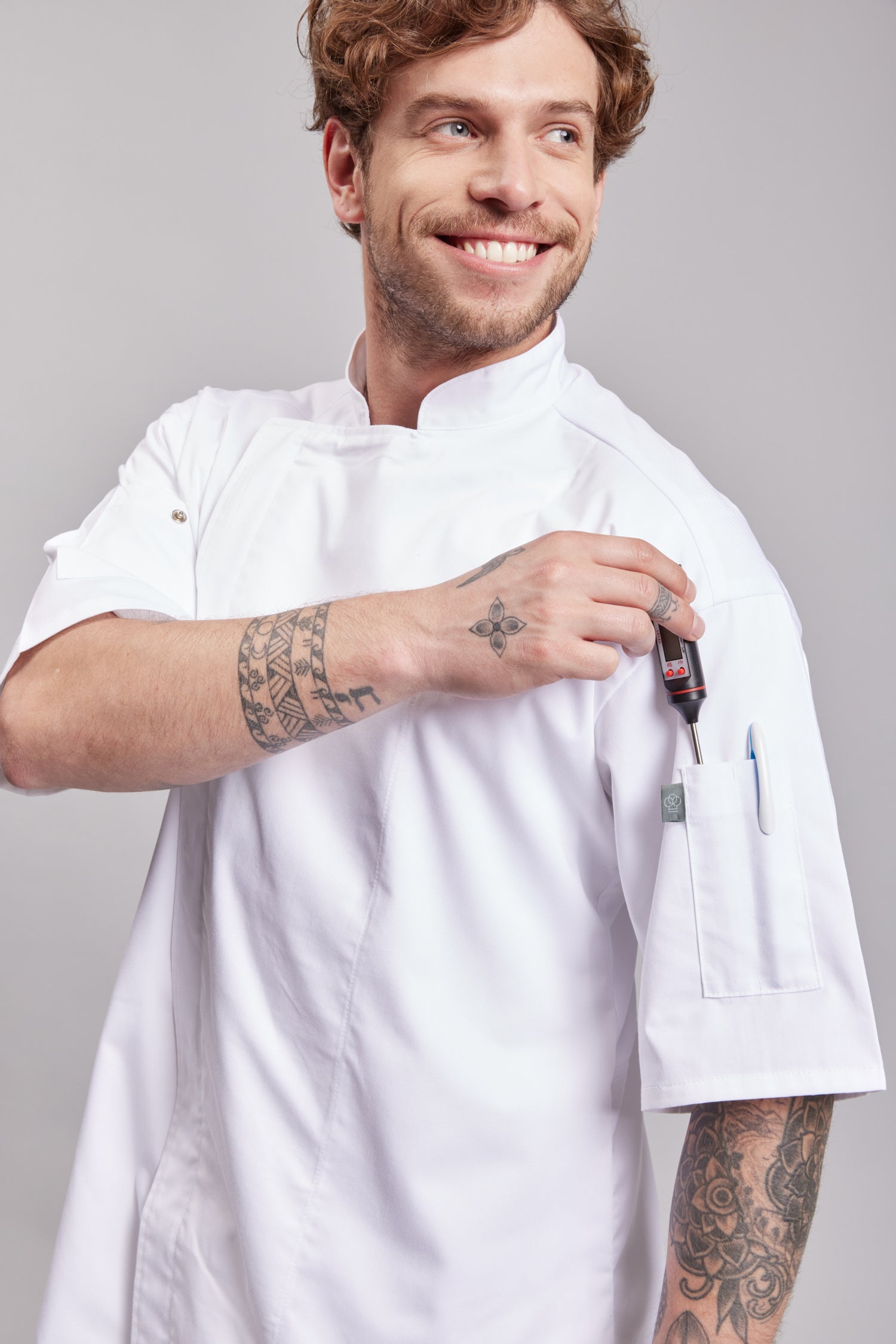 Chaqueta Prime Chef Unisex Tampa Blanca