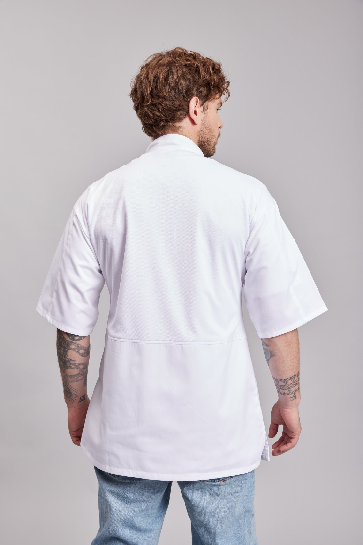 Chaqueta Prime Chef Unisex Tampa Blanca