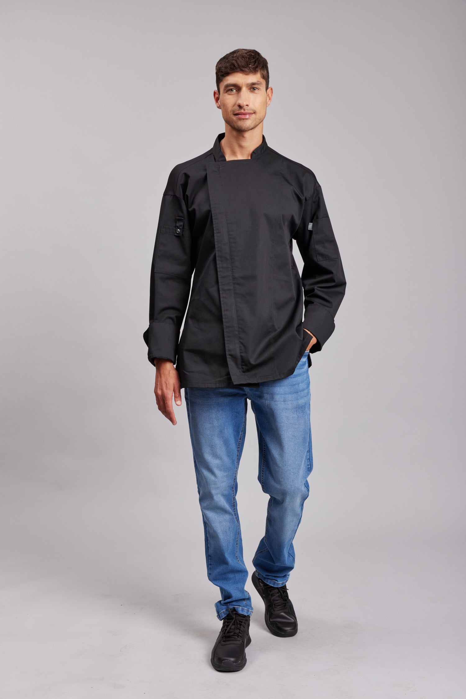 Chaqueta Prime Chef Unisex Madison Negra