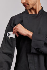 Chaqueta Prime Chef Unisex Madison Negra