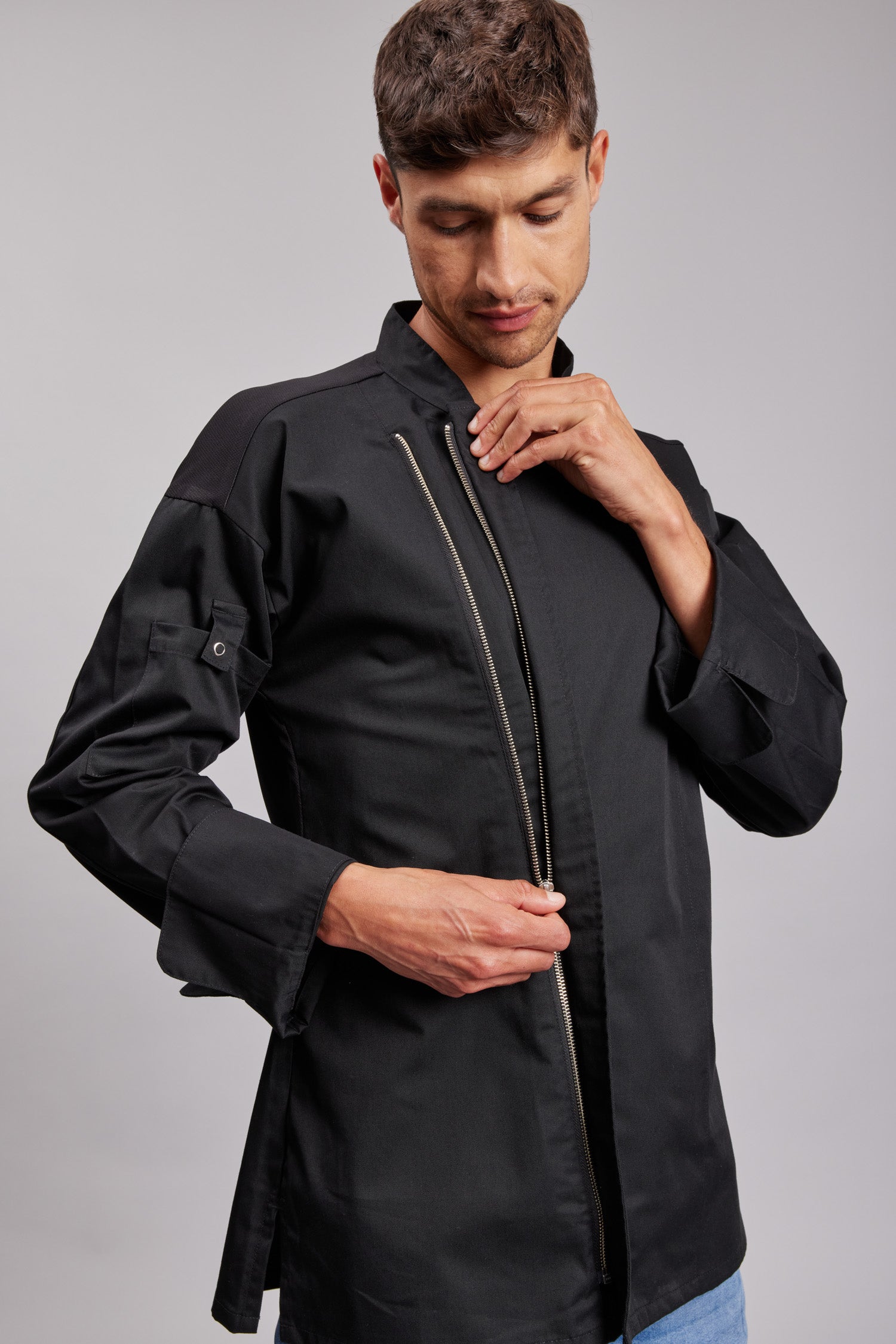 Chaqueta Prime Chef Unisex Madison Negra