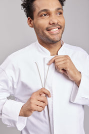 Chaqueta Prime Chef Unisex Madison Blanca