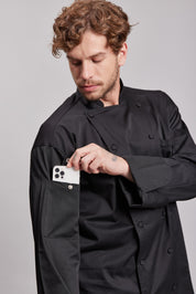 Chaqueta Prime Chef Unisex Augusta Negra