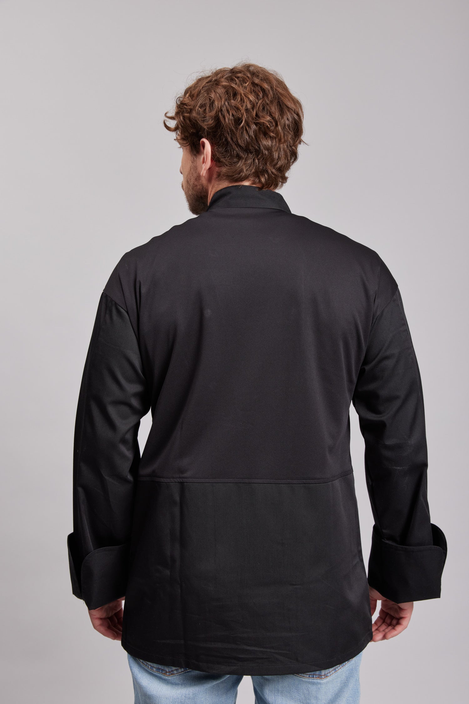 Chaqueta Prime Chef Unisex Augusta Negra