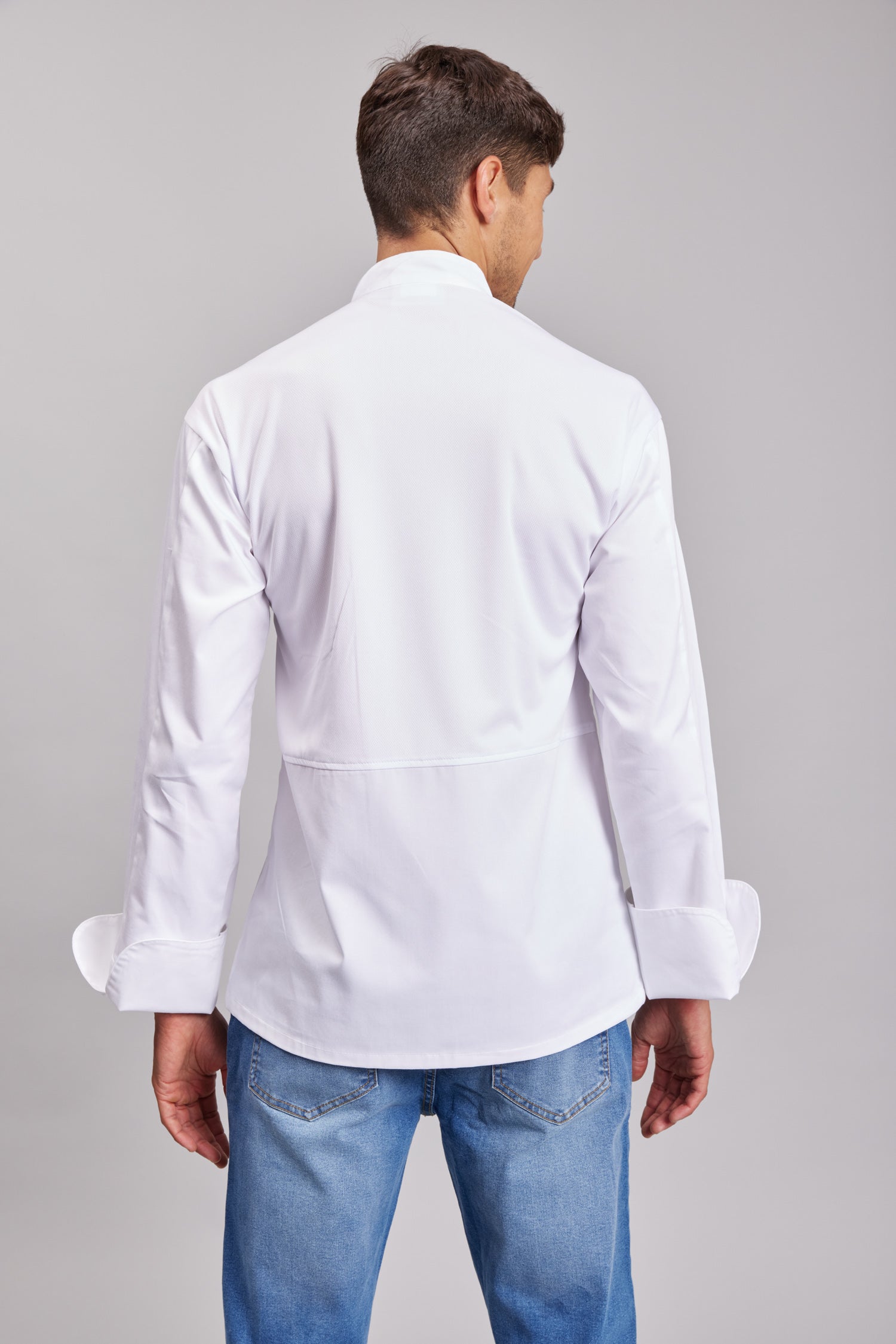 Chaqueta Prime Chef Unisex Augusta Blanca