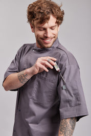 Chaqueta Prime Chef Unisex Daytona Gris