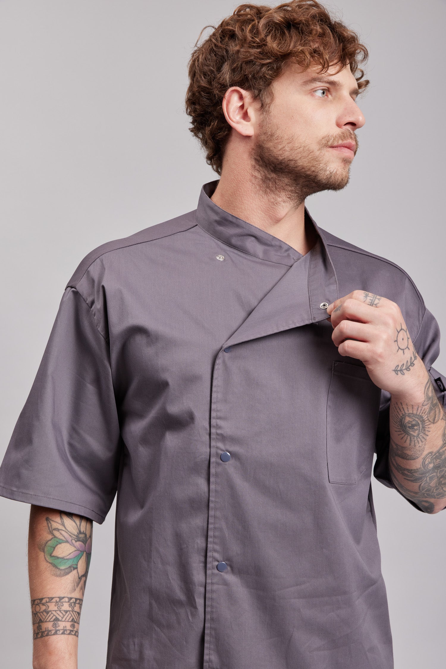Chaqueta Prime Chef Unisex Daytona Gris