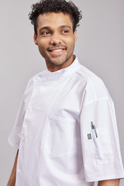 Chaqueta Prime Chef Unisex Daytona Blanca