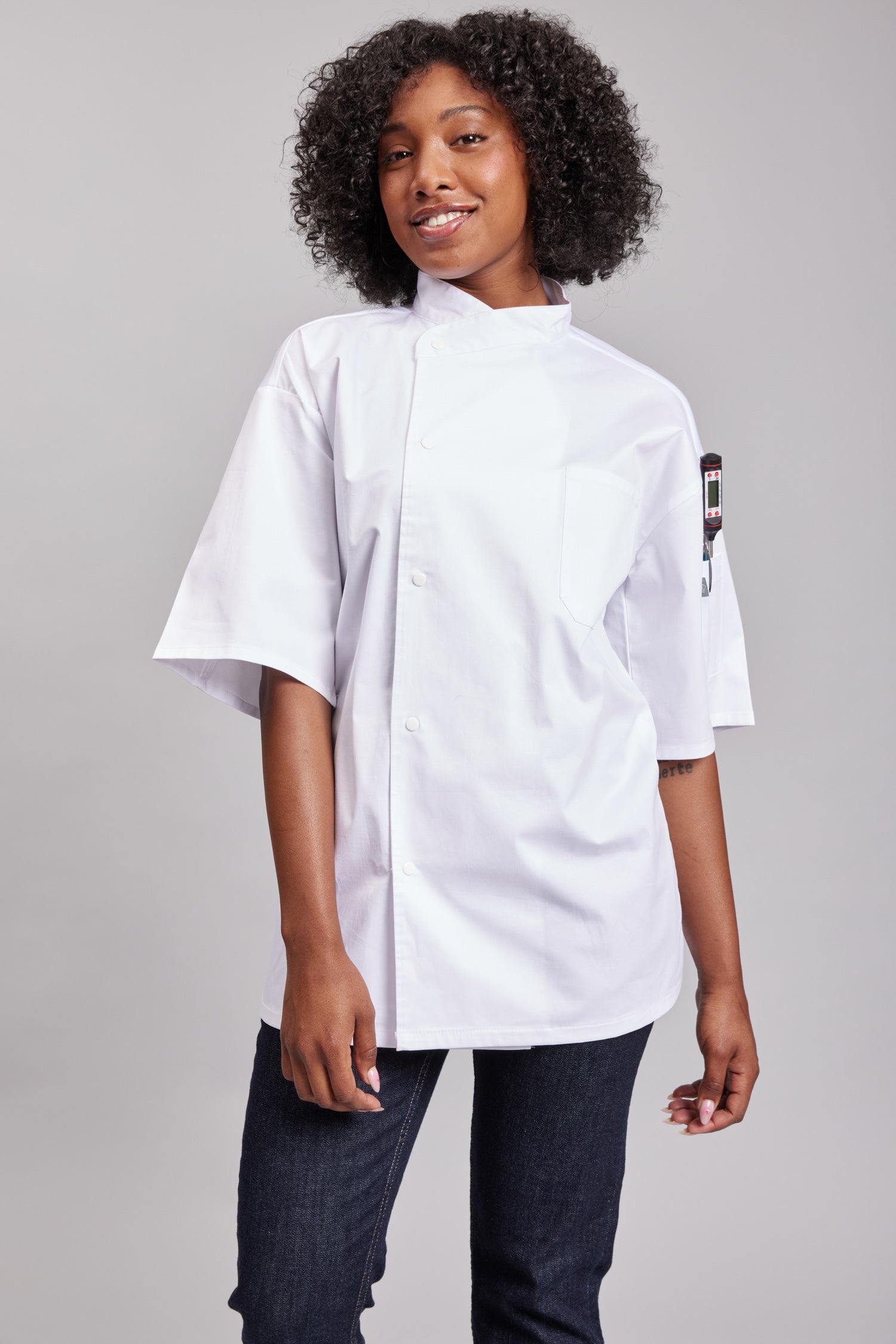 Chaqueta Prime Chef Unisex Daytona Blanca