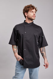 Chaqueta Prime Chef Unisex Dallas Negra