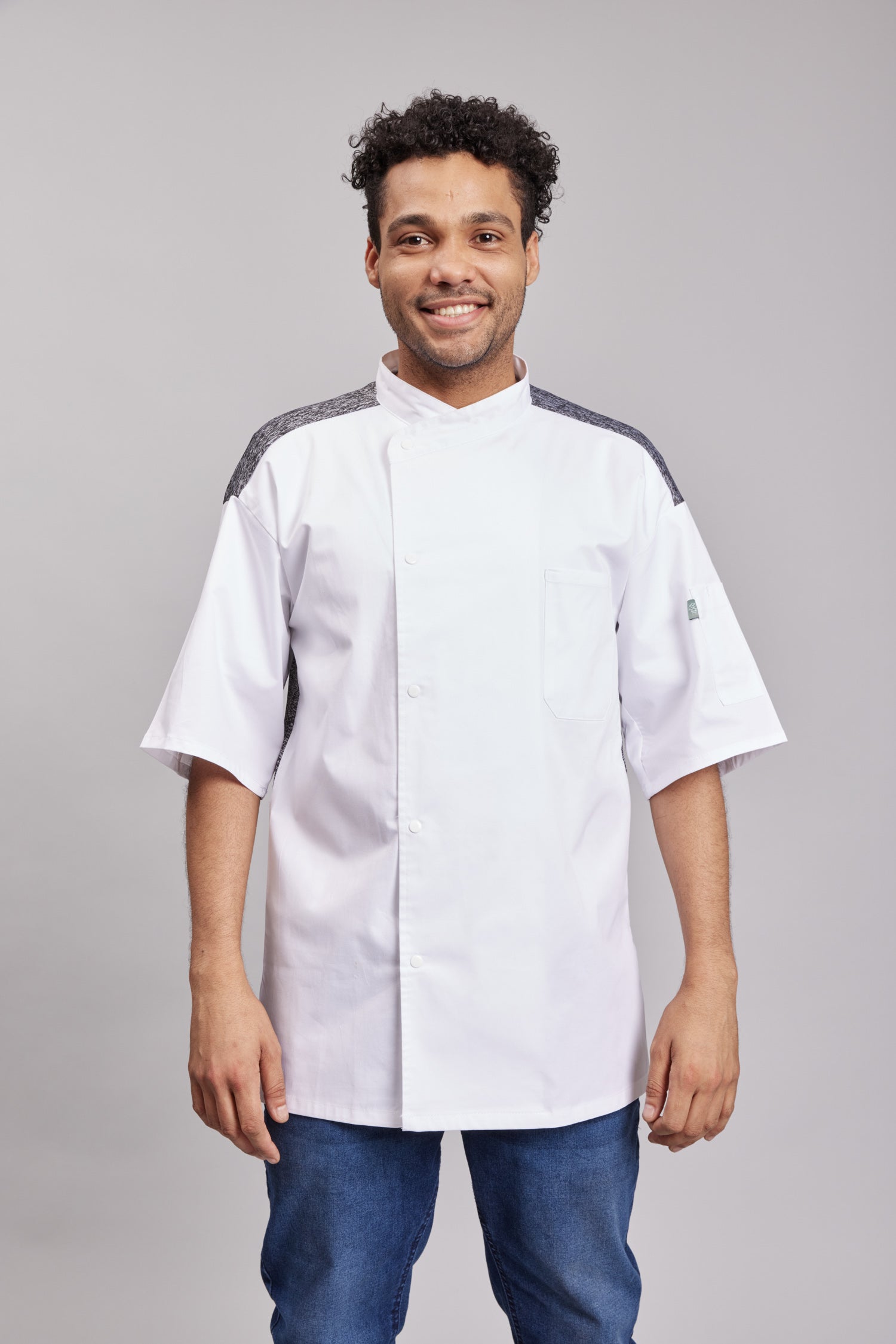 Chaqueta Prime Chef Unisex Dallas Blanca