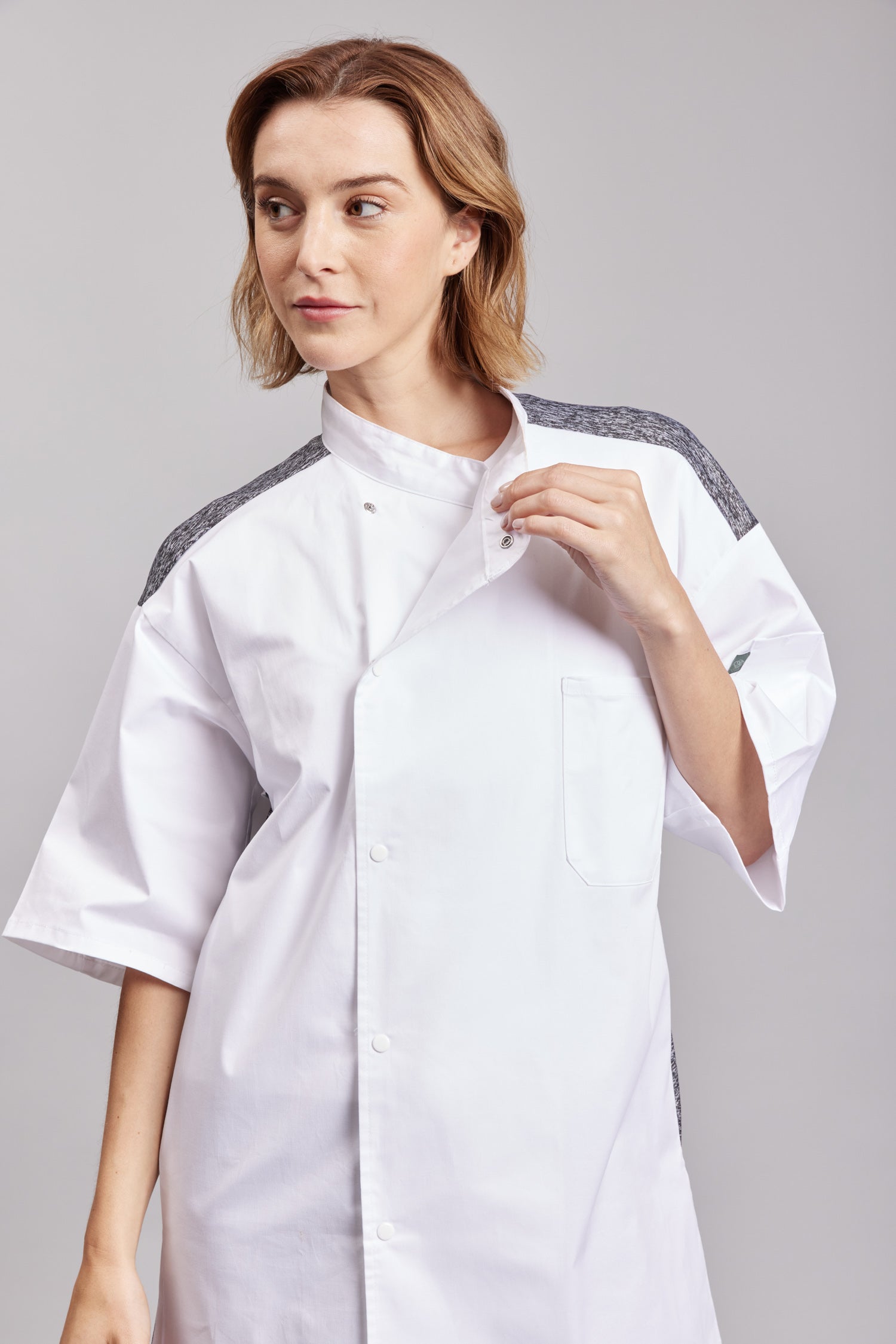 Chaqueta Prime Chef Unisex Dallas Blanca