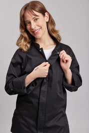 Chaqueta Prime Chef Unisex Cleveland Negra