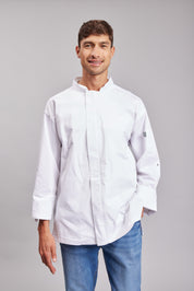 Chaqueta Prime Chef Unisex Cleveland Blanca