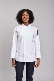 Chaqueta Prime Chef Unisex Cleveland Blanca