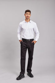 Pantalón Casual Slim Negro Hombre