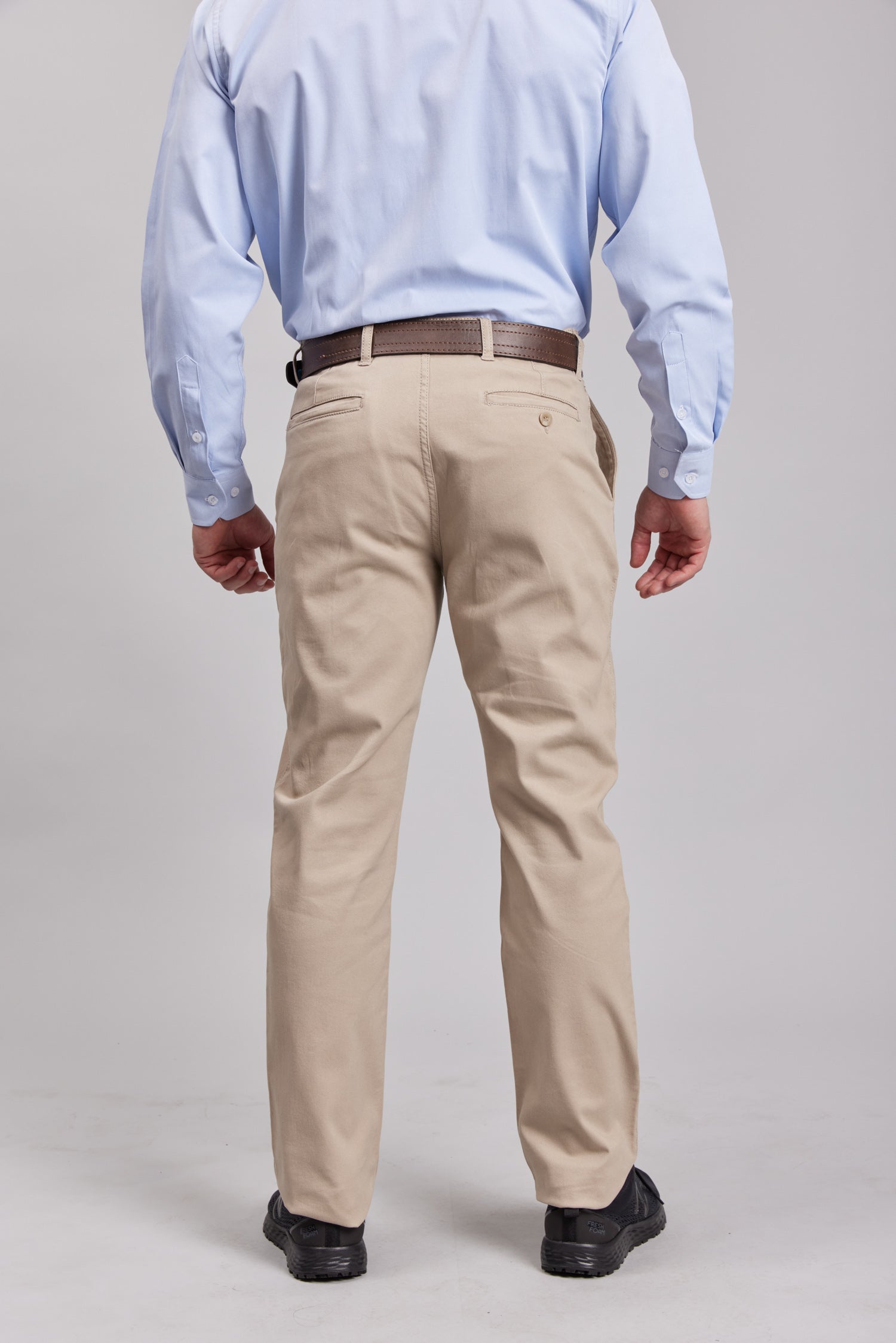 Pantalón Casual Slim Beige Hombre