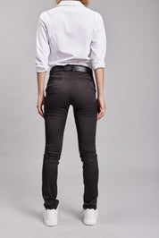 Pantalón Casual Slim Negro Mujer