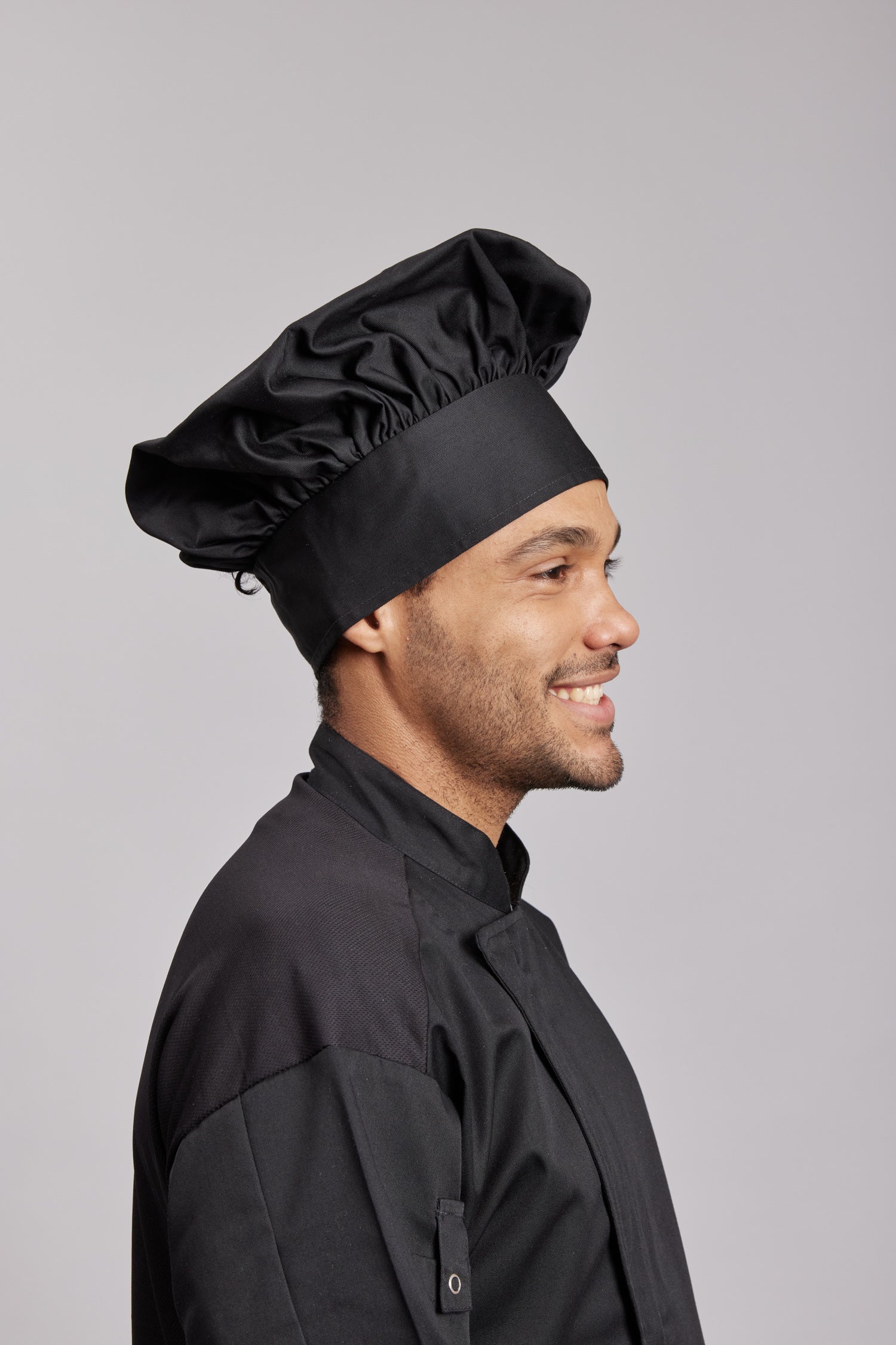 Gorro Champiñón Prime Chef Negro