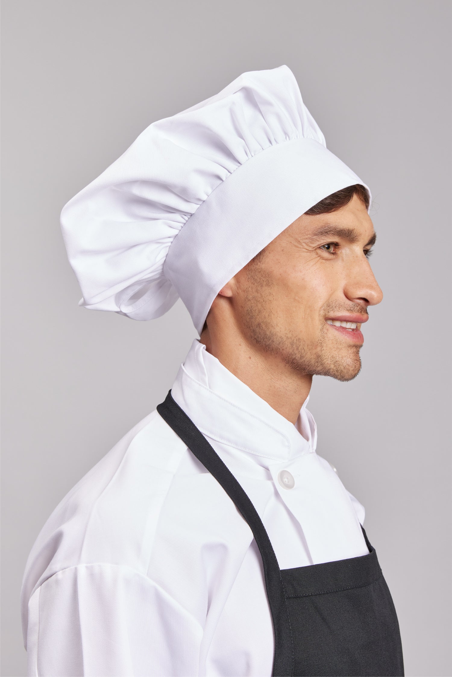 Gorro Champiñón Prime Chef Blanco
