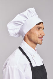 Gorro Champiñón Prime Chef Blanco