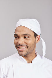 Bandana Skull Cap Prime Chef Blanca