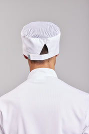Beanie Cool Mesh Prime Chef Blanco