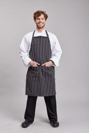 Delantal Pechera Prime Chef Sydney Rayado