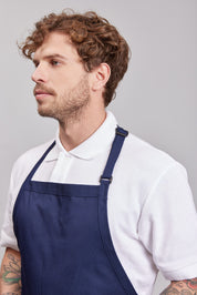 Delantal Pechera Prime Chef Sydney Azul Navy