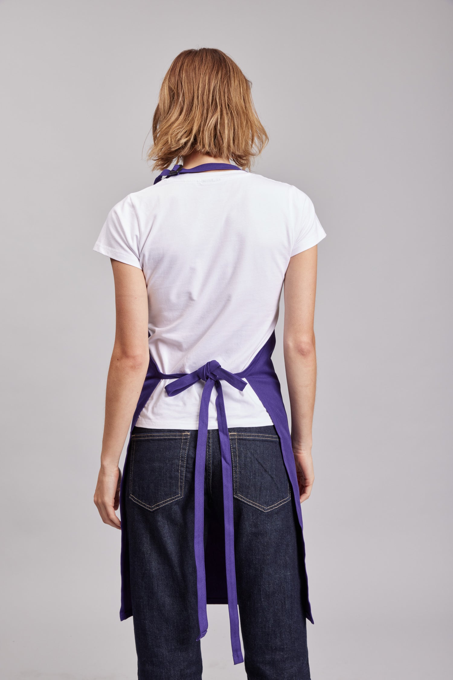 Delantal Pechera Prime Chef Sydney Morado