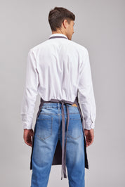 Delantal Pechera Prime Chef Sydney Gris