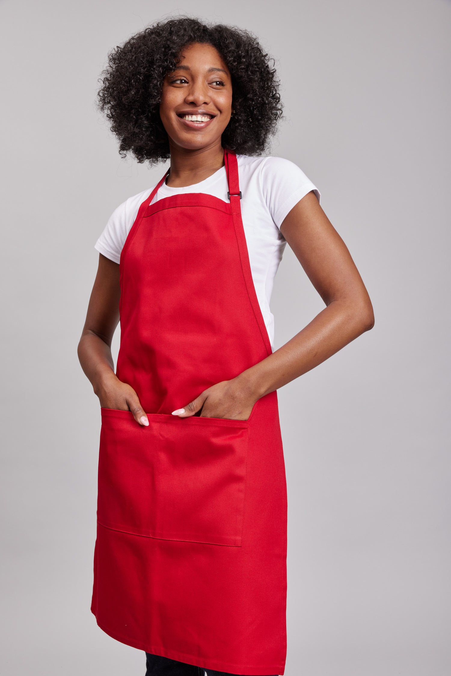 Delantal Pechera Prime Chef Sydney Rojo