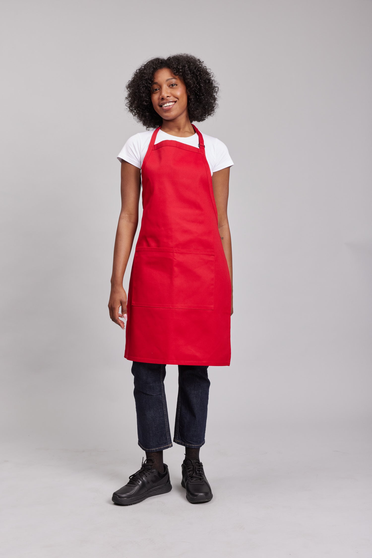 Delantal Pechera Prime Chef Sydney Rojo