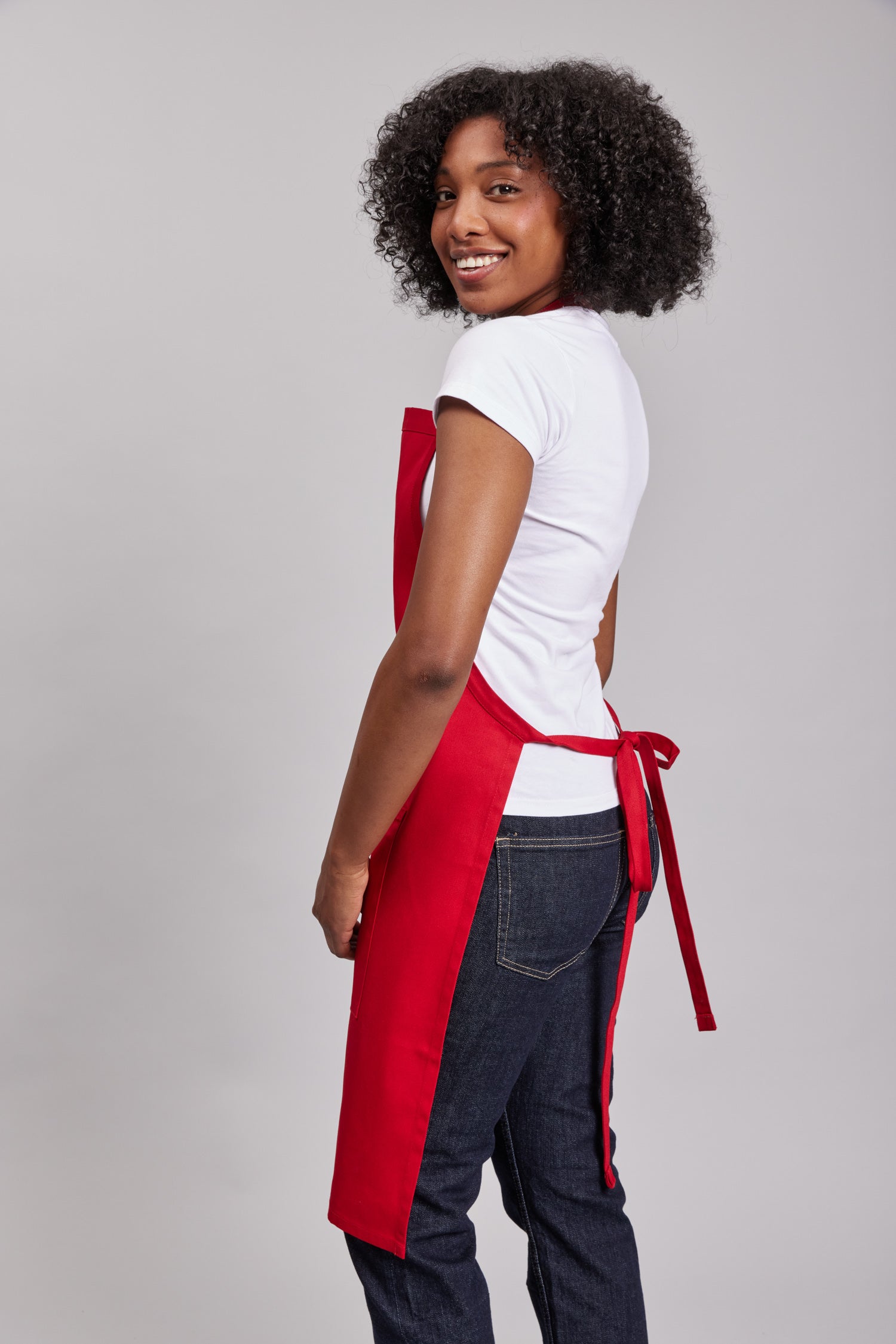 Delantal Pechera Prime Chef Sydney Rojo