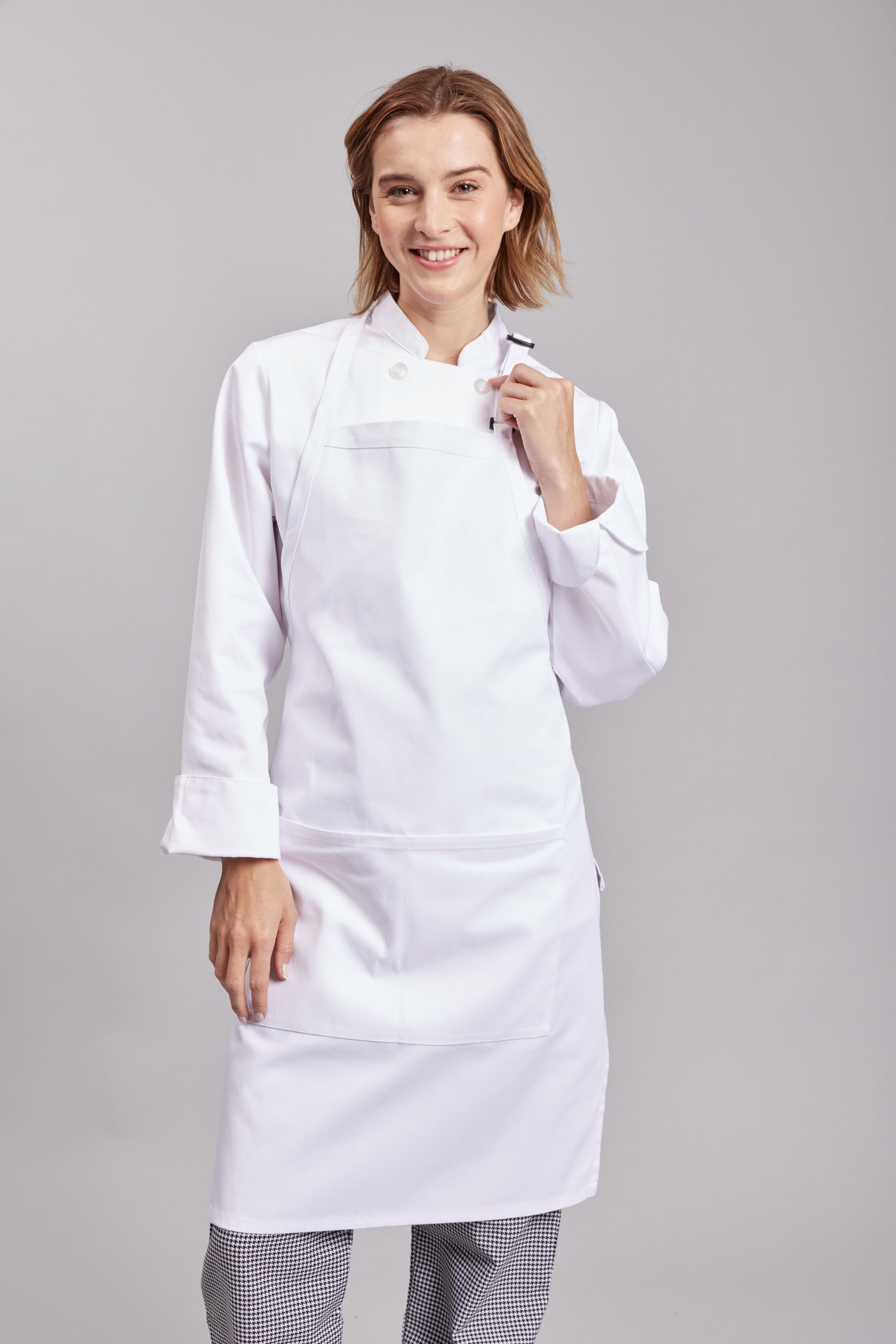 Delantal Pechera Prime Chef Sydney Blanco