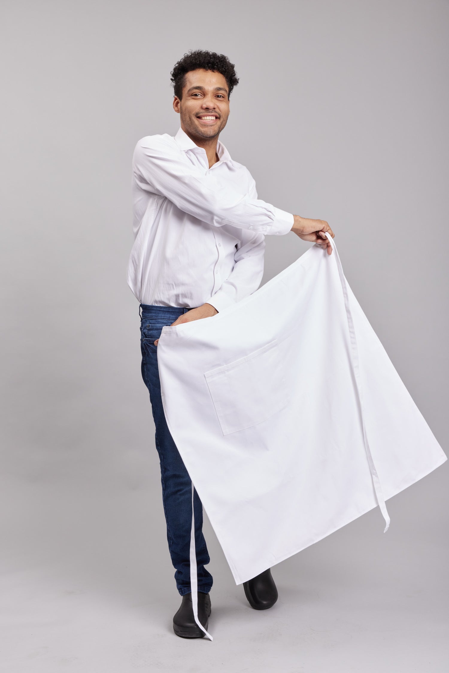 Mandil Reversible Prime Chef Blanco