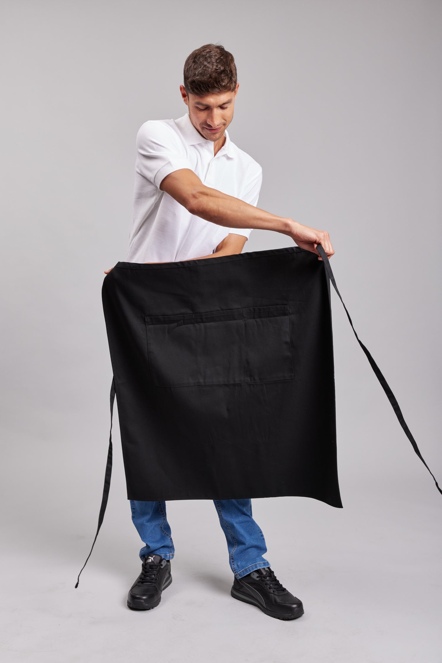 Mandil Reversible Prime Chef Negro