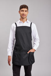 Delantal Pechera Prime Chef Canberra Negro