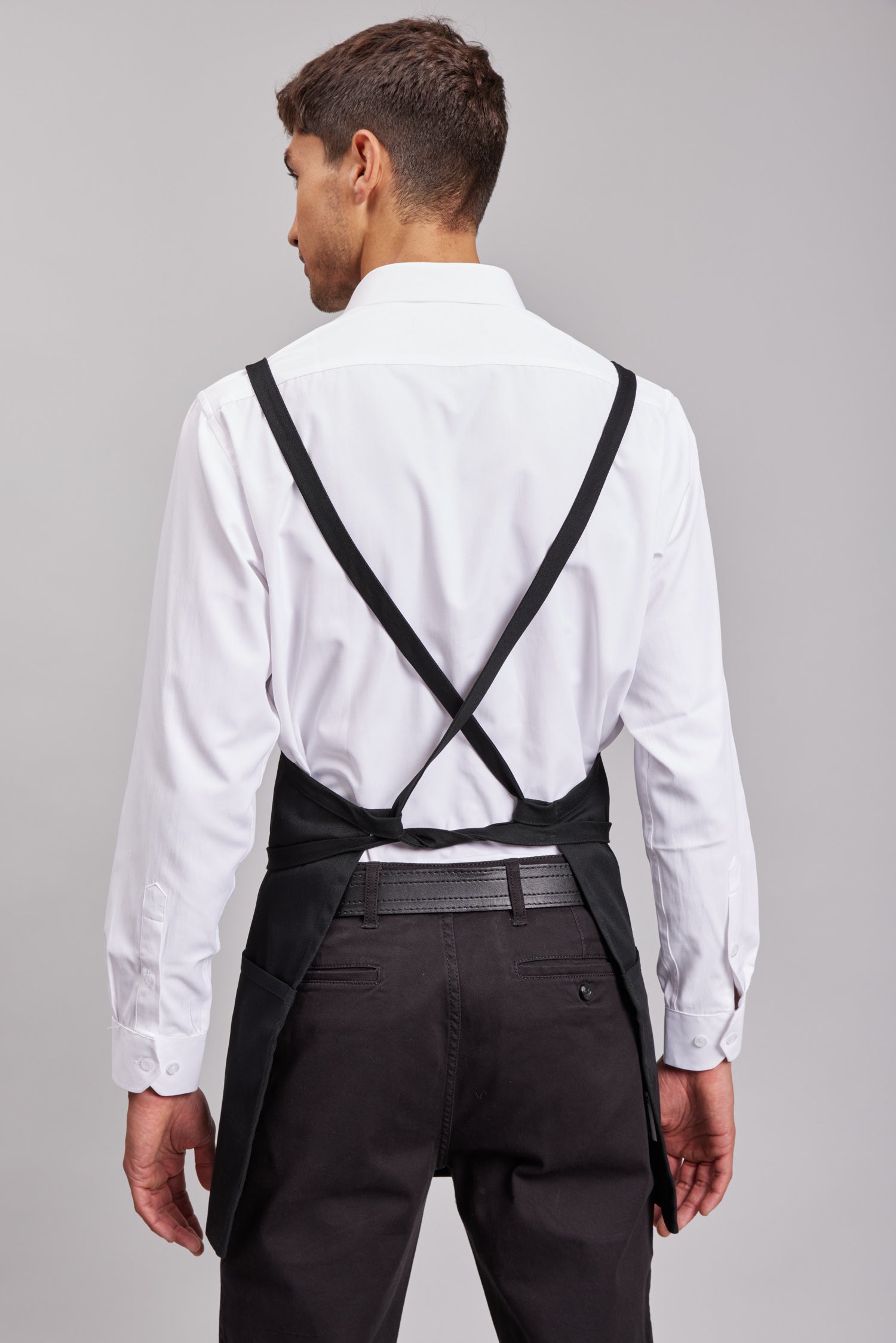 Delantal Pechera Prime Chef Canberra Negro