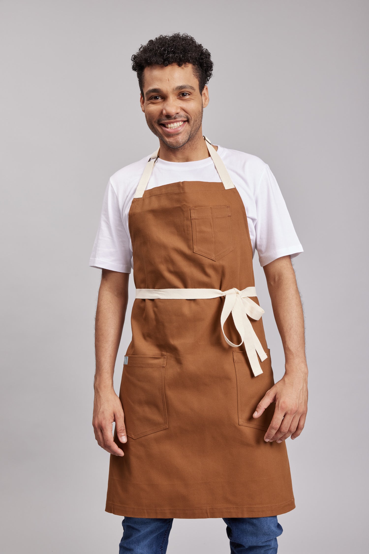 Delantal Pechera Bicolor Prime Chef Melbourne Café