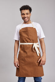 Delantal Pechera Bicolor Prime Chef Melbourne Café