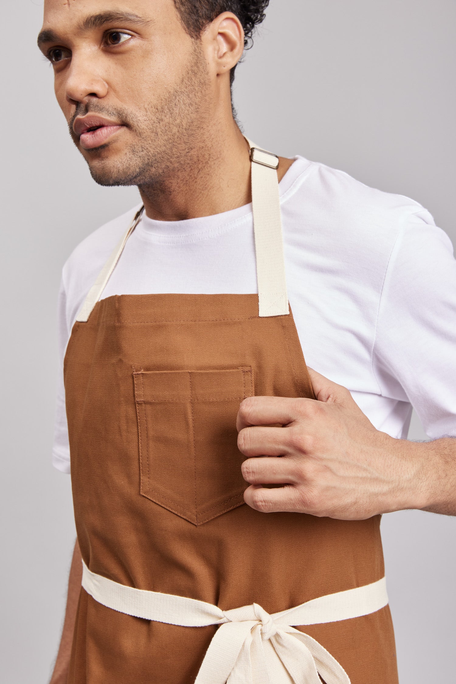 Delantal Pechera Bicolor Prime Chef Melbourne Café