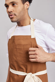 Delantal Pechera Bicolor Prime Chef Melbourne Café